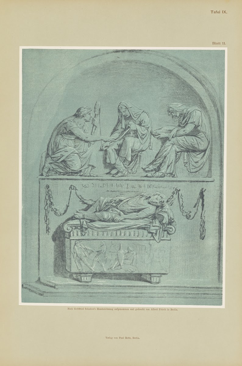 Handzeichnungen von Gottfried Schadow Pl09 1886