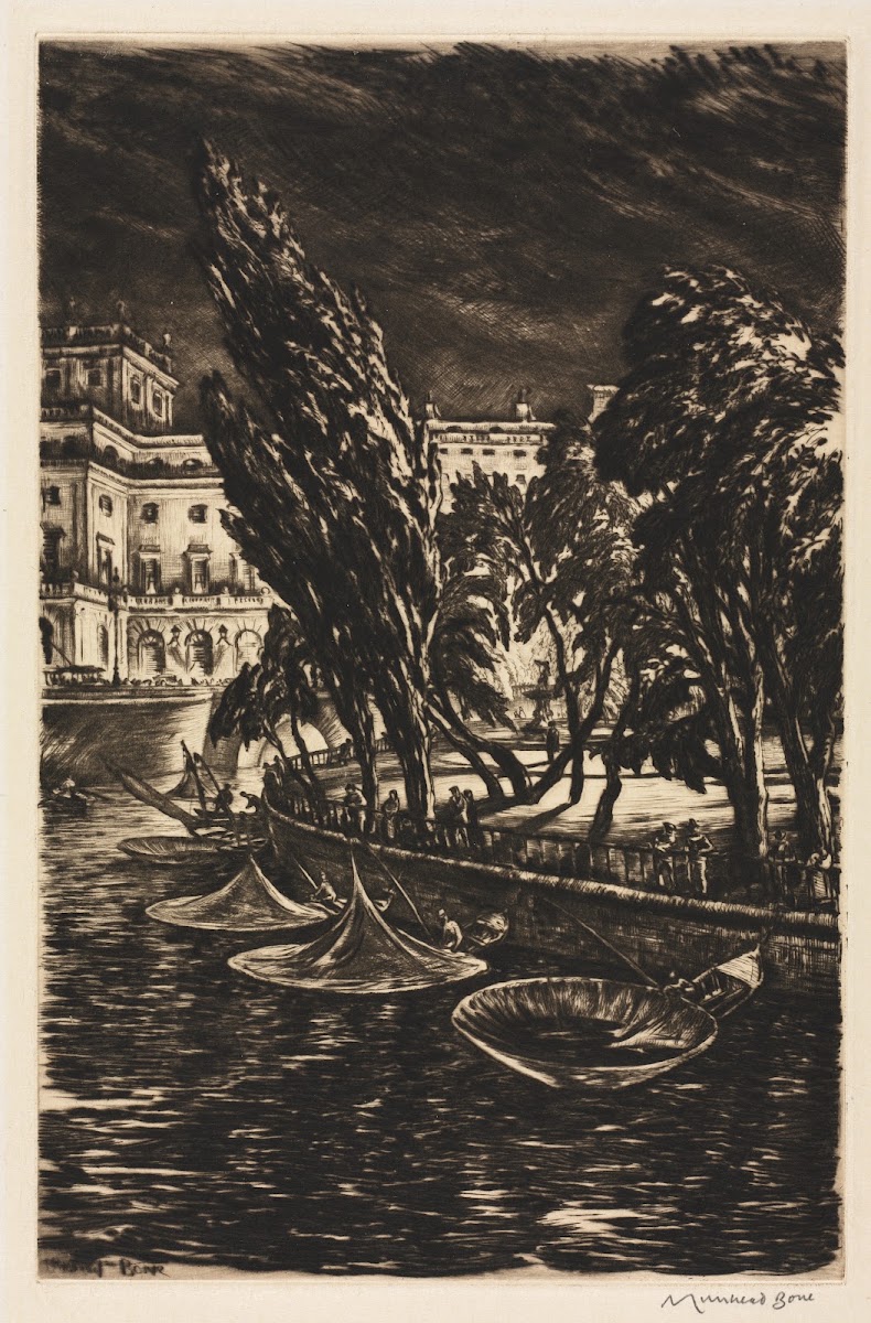 Windy Night Stockholm 1935