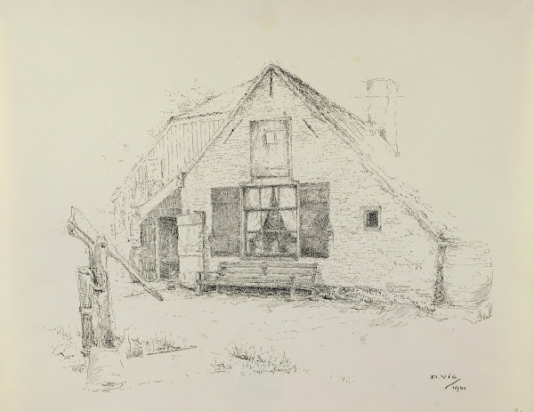 Bergen Nachtegalenlaantje atelier en woning kunstenaar 1941