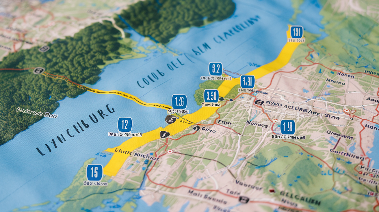 Distance and Travel Tips: Lynchburg SC to Myrtle Beach SC