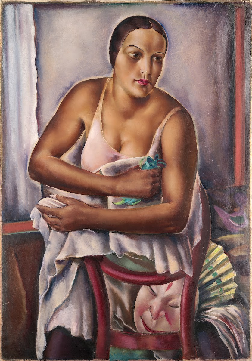 Naisakt Naine maskiga 1930   1932