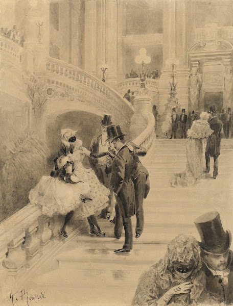 Un bal masqué à lOpéra Garnier 1890 1900