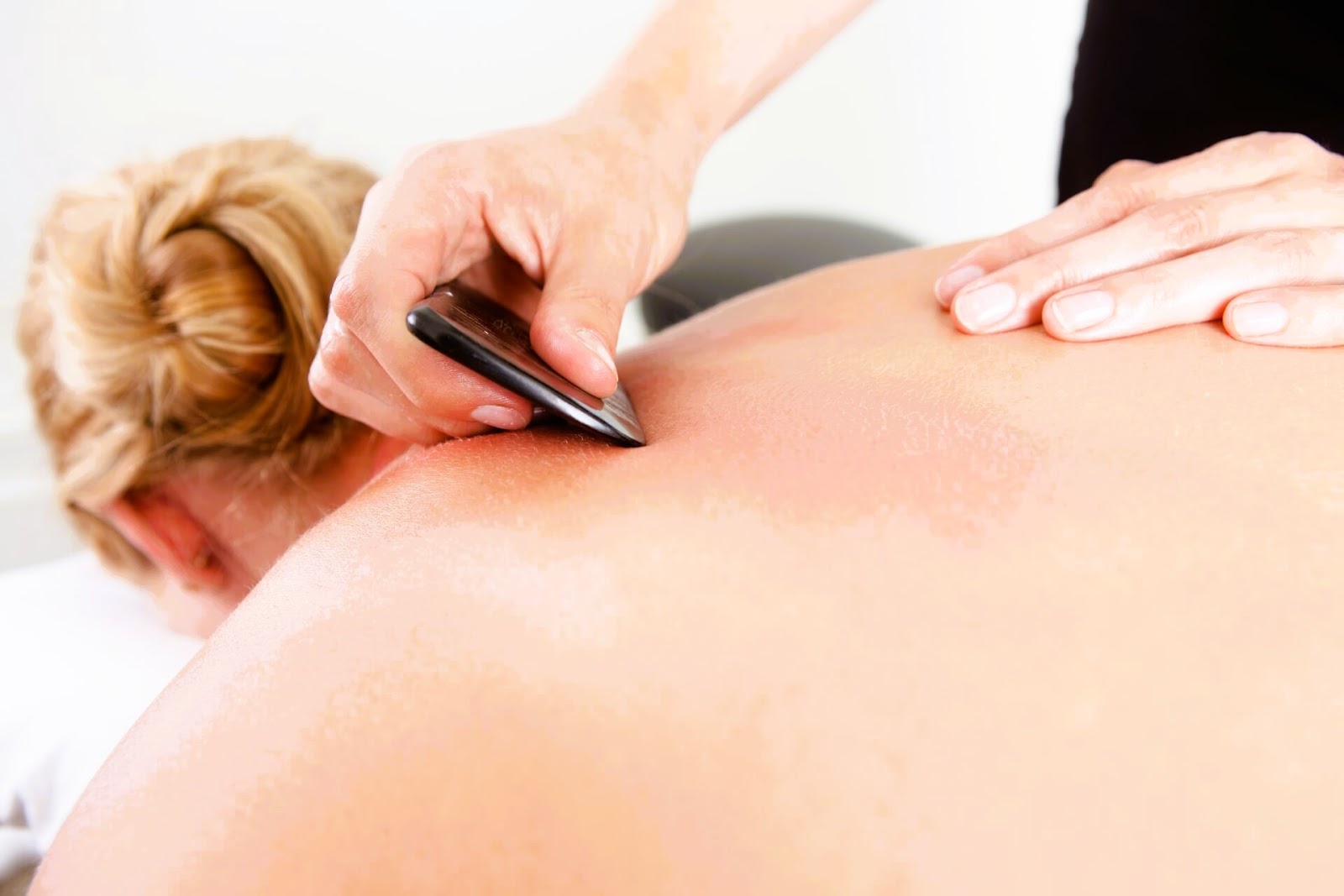 Gua sha scraping treatment in Campsie Sydney clinic