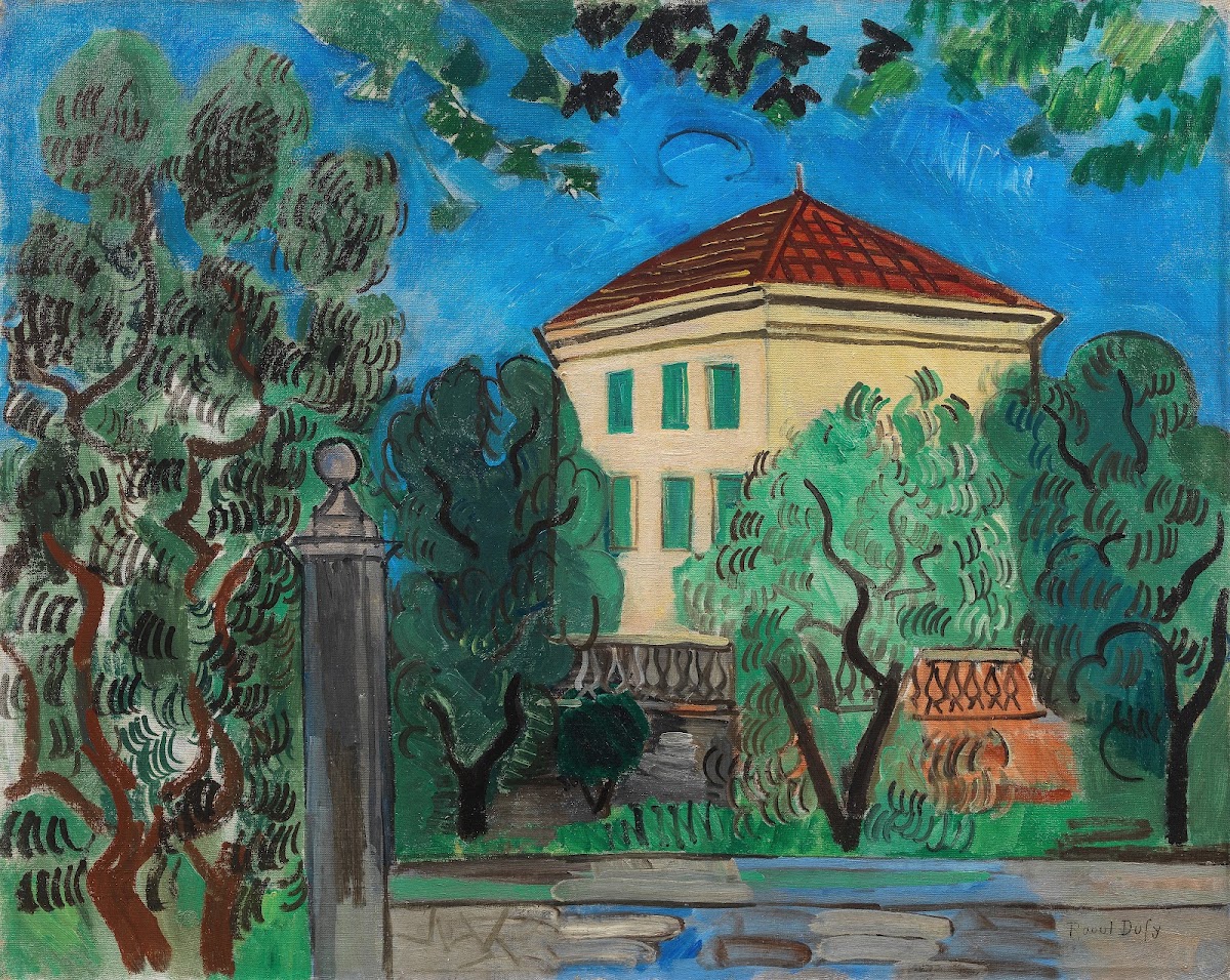 Lentrée du jardin 1923