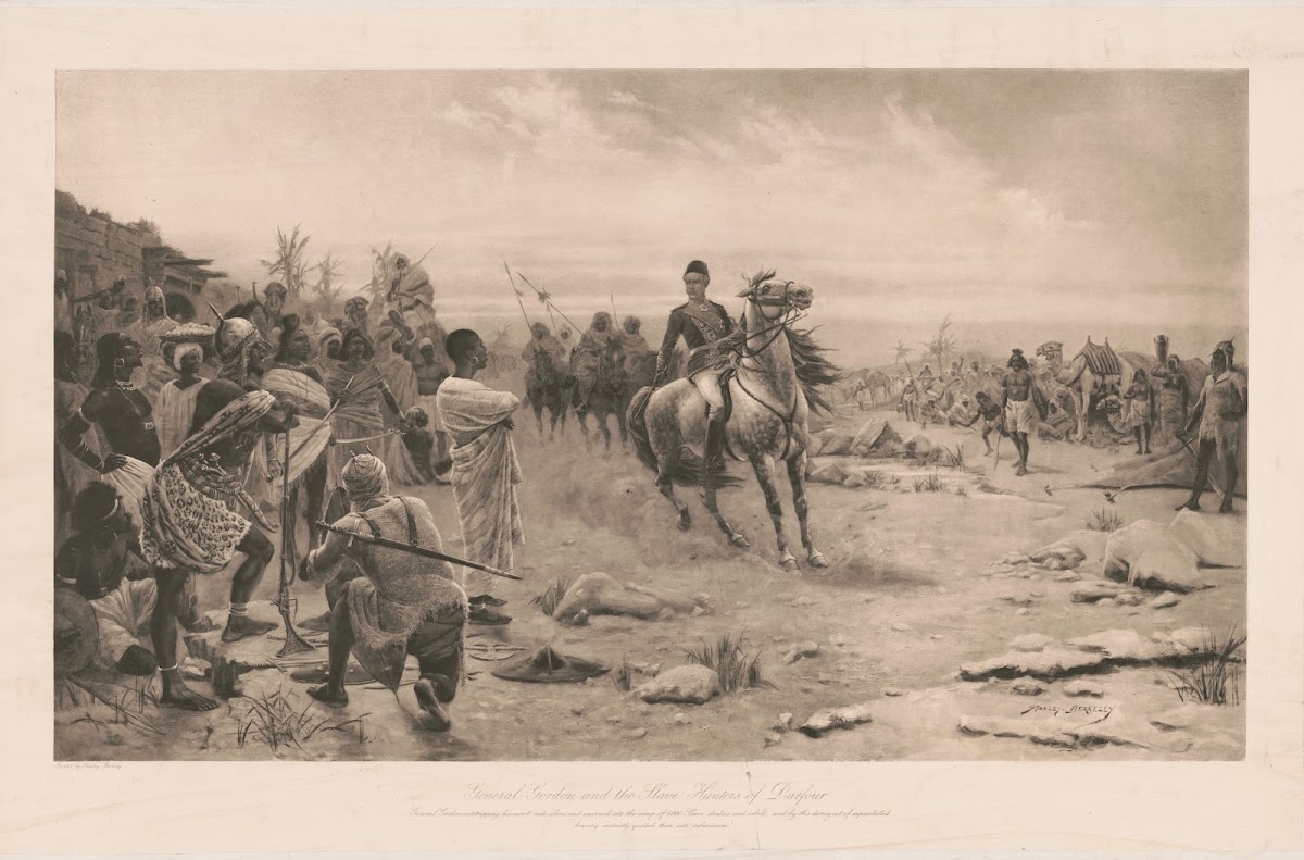 General Gordon And The Slave Hunters Of Darfour 1880