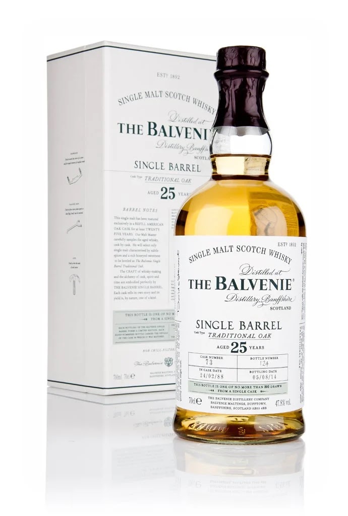 Balvenie 25 Year Old Single Barrel Traditional Oak 70cl Whisky