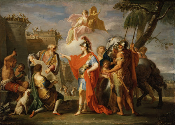 Alexander the Great Founding Alexandria 1736 1737