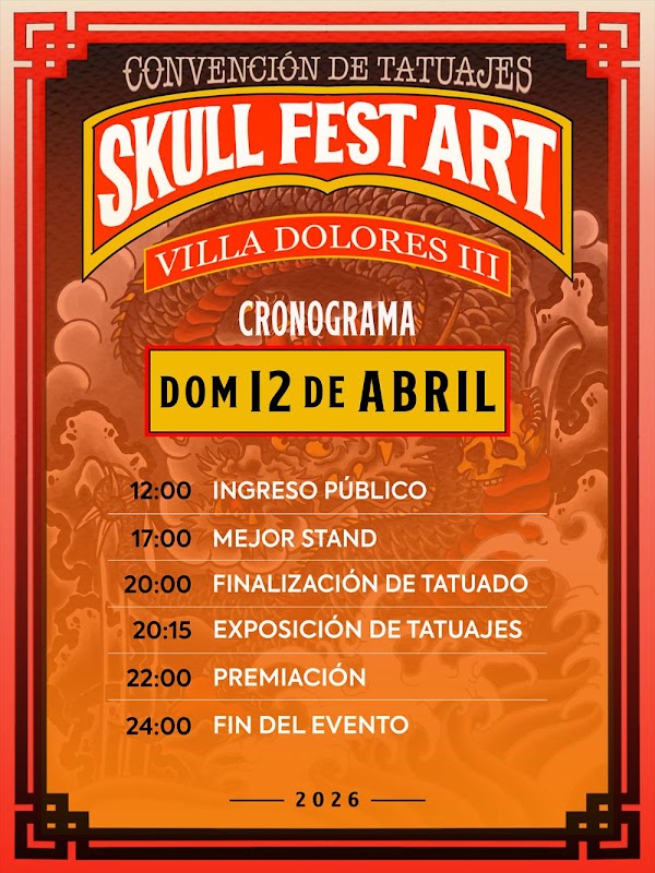 Convención de Tatuajes Skull Fest Art