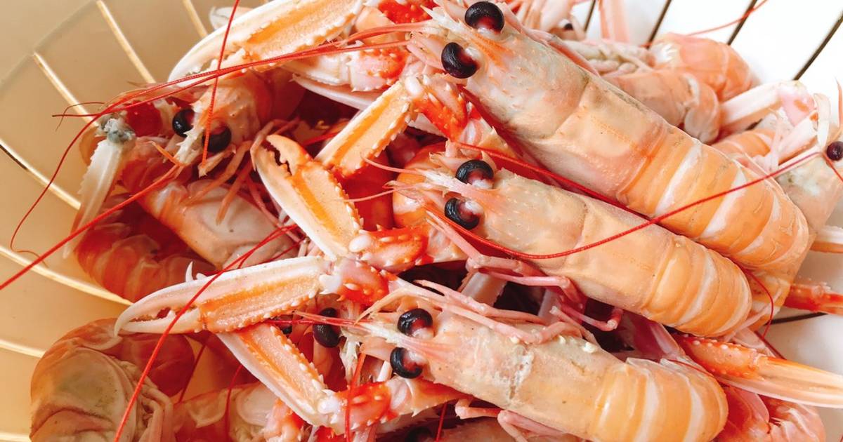 Langoustines (Tôm Càng Biển Bắc) Làm Chín Nhanh Chấm Sốt Mayonaise