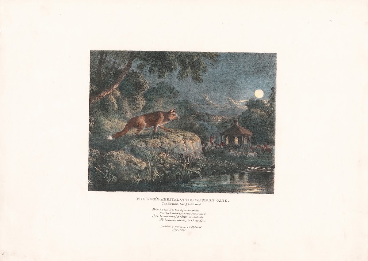 The Foxs Arrival at the Squires Gate 1836
