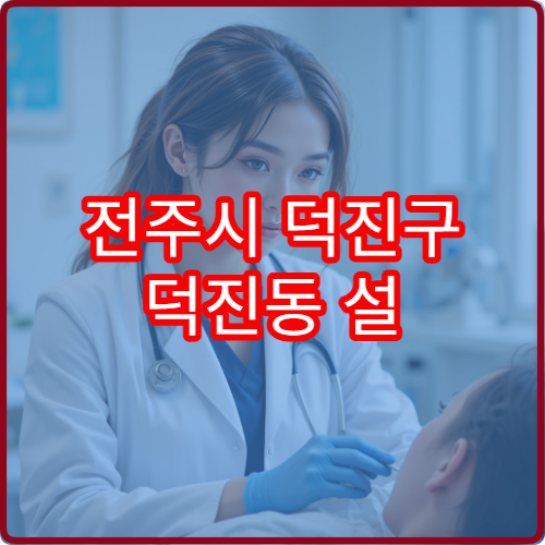 전주시 덕진구 덕진동 설 연휴 정형외과 병원 진료시간 및 위치 안내