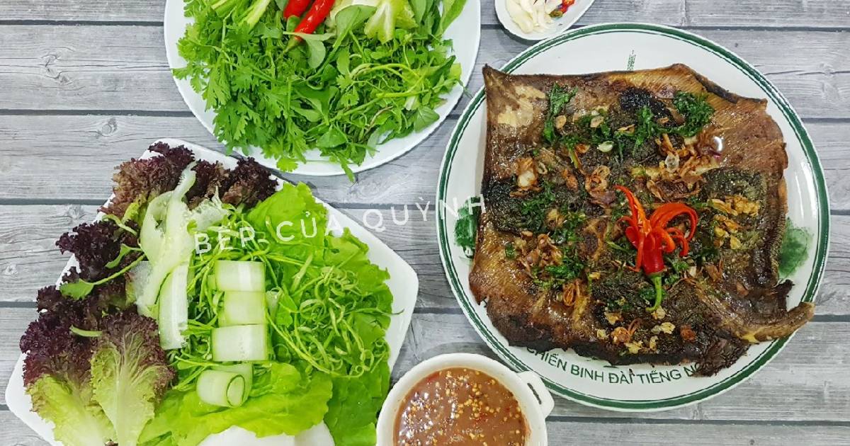 Cá đuối nướng