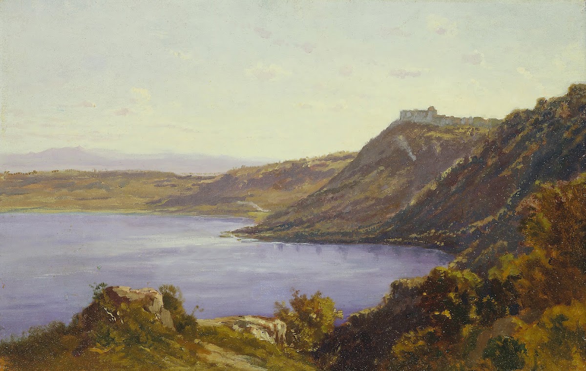 The Alban Lake 19th century