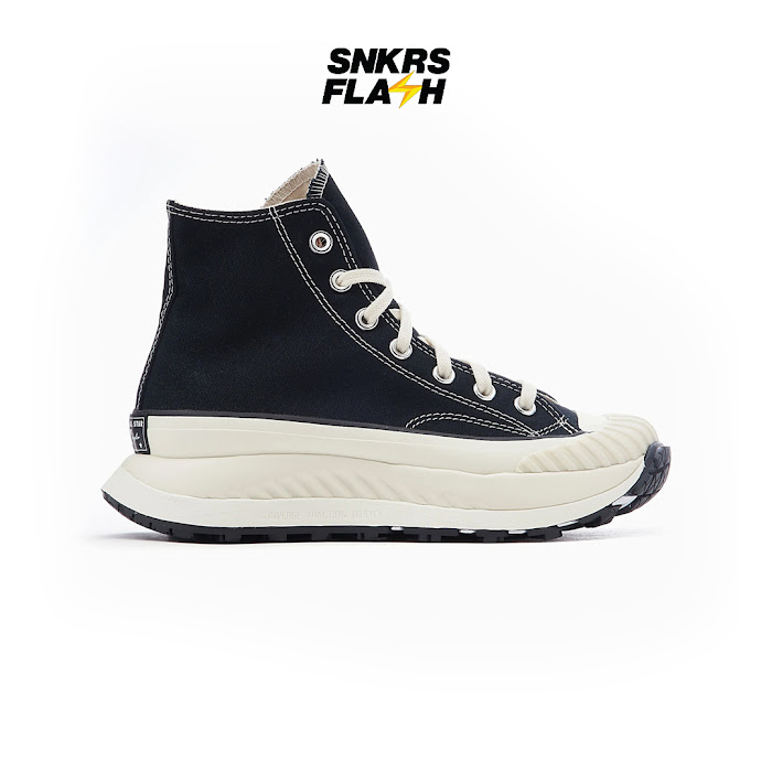 CONVERSE CHUCK 70 AT CX HI BLACK EGRET - Size 35.5