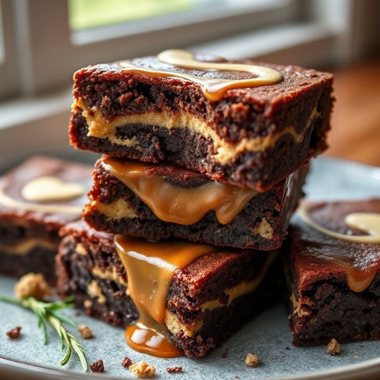 Valentine Brookies (Fudgy Brownie & Sugar Cookie Swirl) – Easy Homemade Treat finished