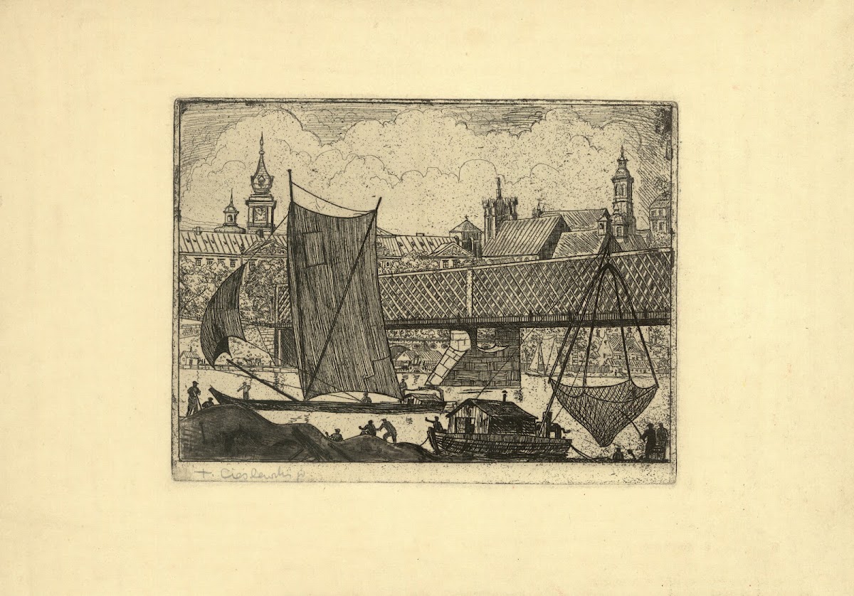 Piaskarze nad Wisłą 1933