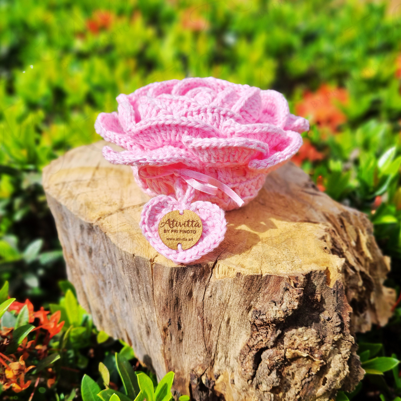 Sachê Porta-Sabonete em Crochê