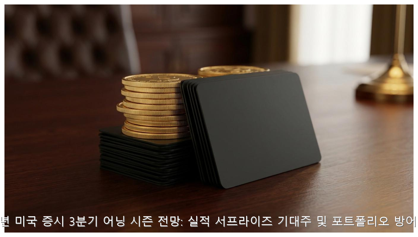2026 미국 증시 3분기 실적 전망 및 리스크 헤지 전략 핵심 안내 및 분석 인포그래픽 (4)