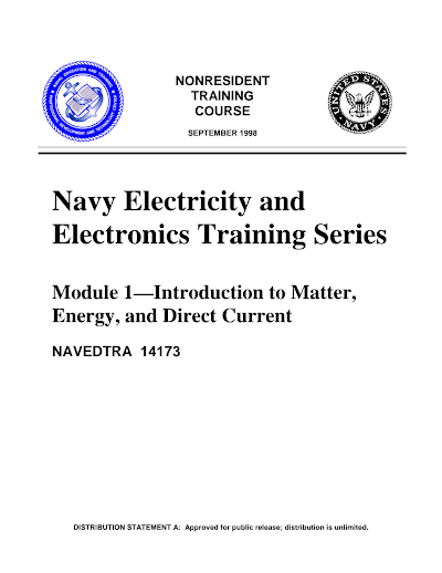 01-Intro to Matter, Energy, and Direct Current