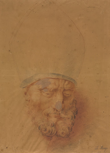 Head of a Bishop third quarter 1700s