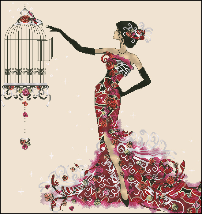 CMP DW2754 Birdcage Elegance