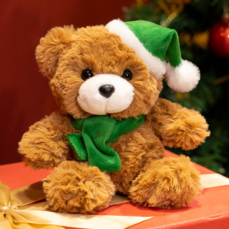 Christmas plush toys and pillows