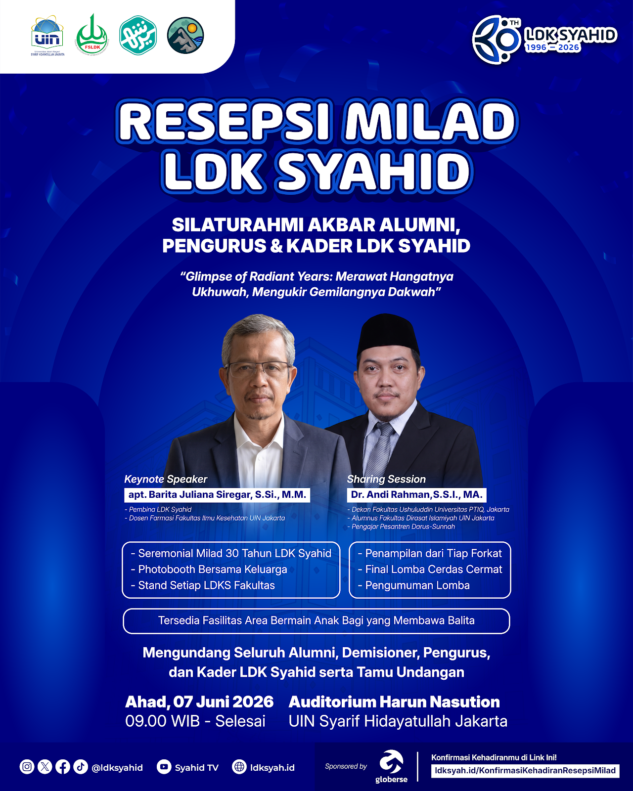 Resepsi Milad LDK Syahid