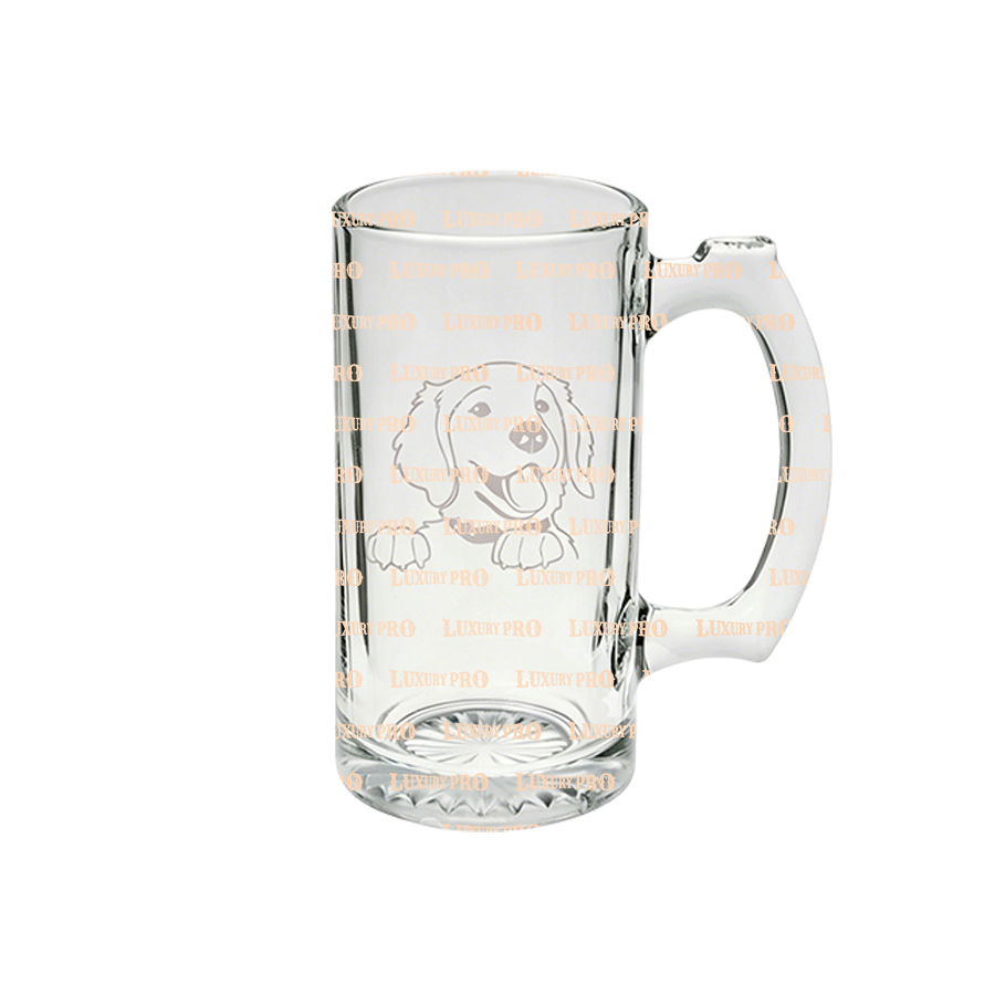 UV - treated Handle Beer Glass