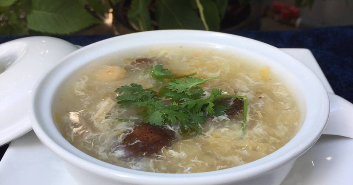 Súp gà nấm