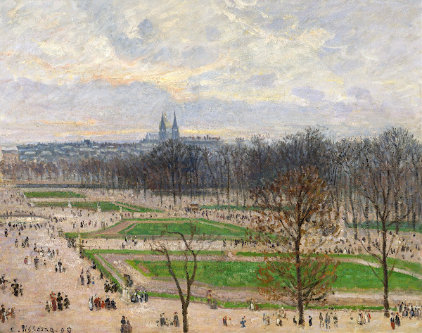 The Garden of the Tuileries on a Winter Afternoon 1899