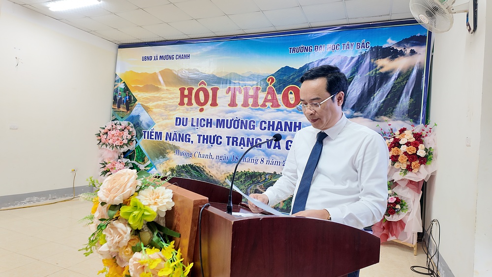 Trường Đại học Tây Bắc đồng hành cùng xã Mường Chanh tổ chức Hội thảo khoa học “Du lịch Mường Chanh: Tiềm năng, thực trạng và giải pháp”