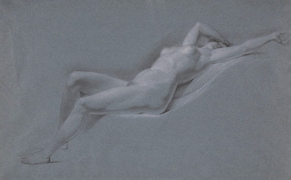 Reclining Nude frontview late 18thearly 19thcentury