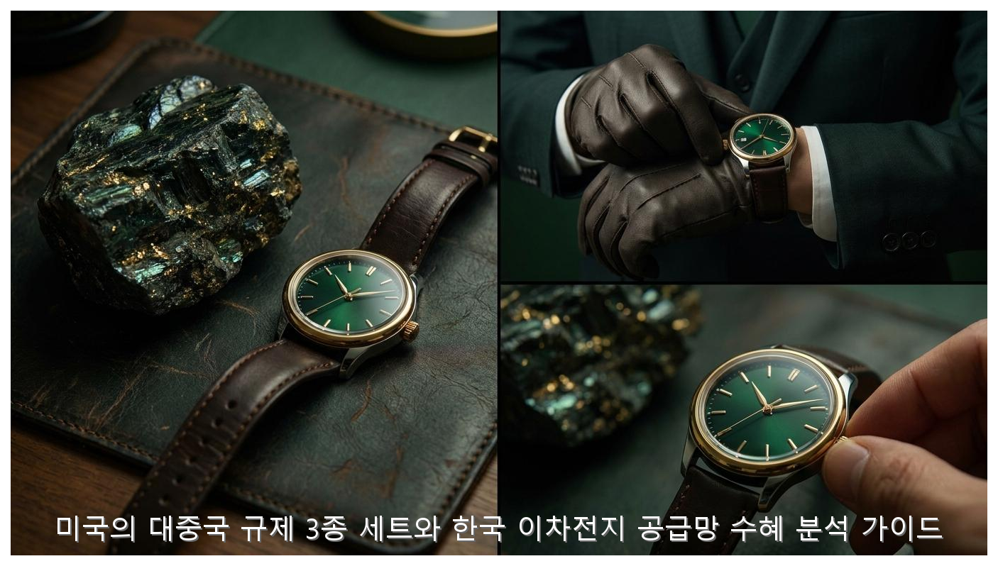 미국의 대중국 규제 3종 세트와 한국 이차전지 공급망 수혜 분석 가이드 핵심 안내 및 분석 인포그래픽 (5)