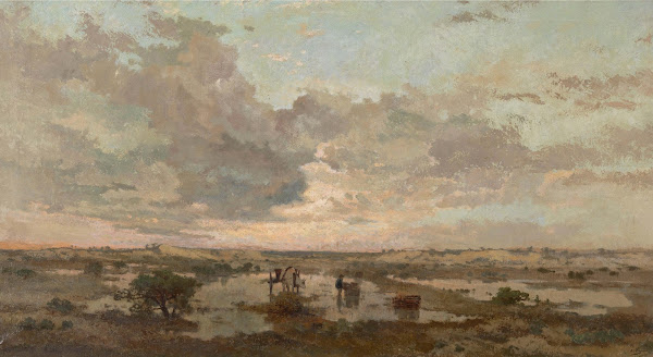 Sunset on the Heath circa 1877