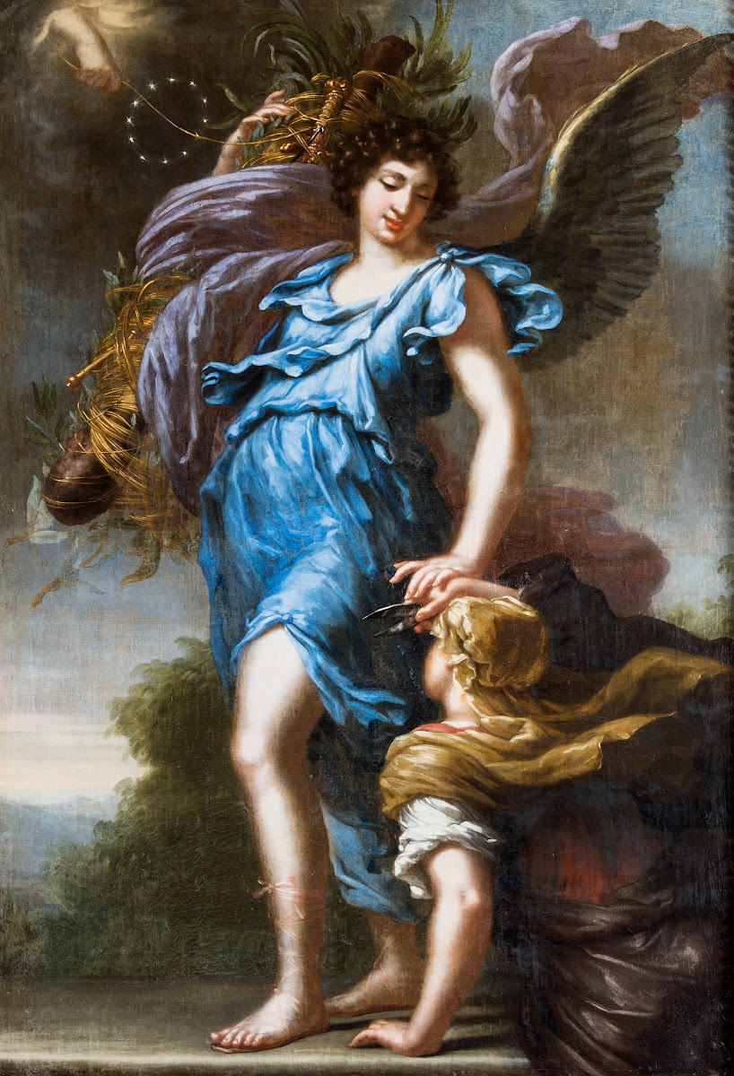 King Charles XIs guardian angel Allegory 1668