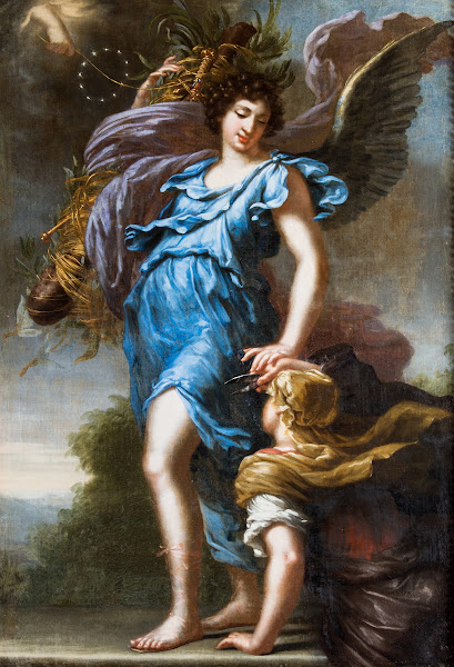 King Charles XIs guardian angel Allegory 1668