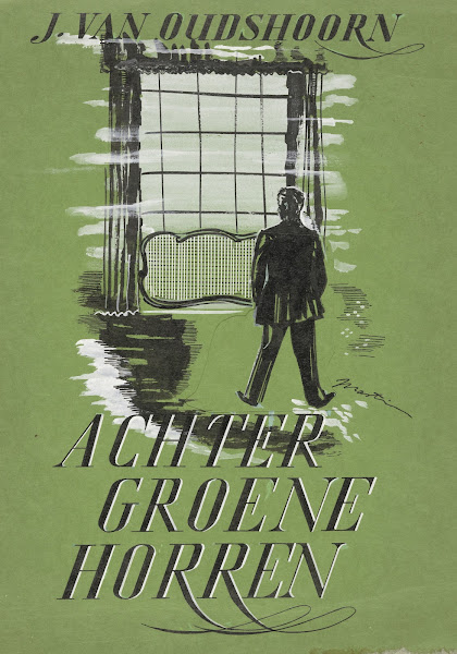 Bandontwerp voor J van Oudshoorn Achter groene horren 1943 1945 1943