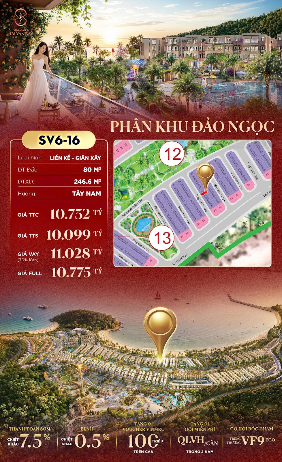 SV6-16 🔥 VINHOMES HẢI VÂN BAY