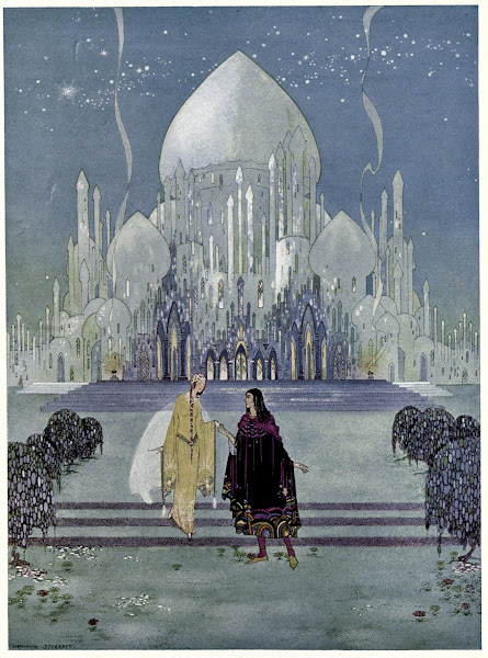 They walked side by side during the rest of the evening 1920