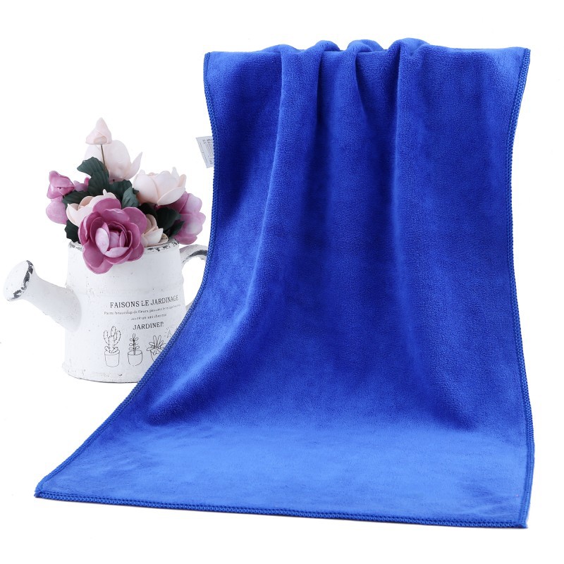 Microfiber cleaning cloths, 4-piece set, various sizes