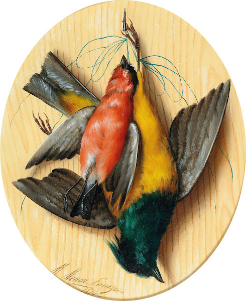 Still Life with Songbirds
