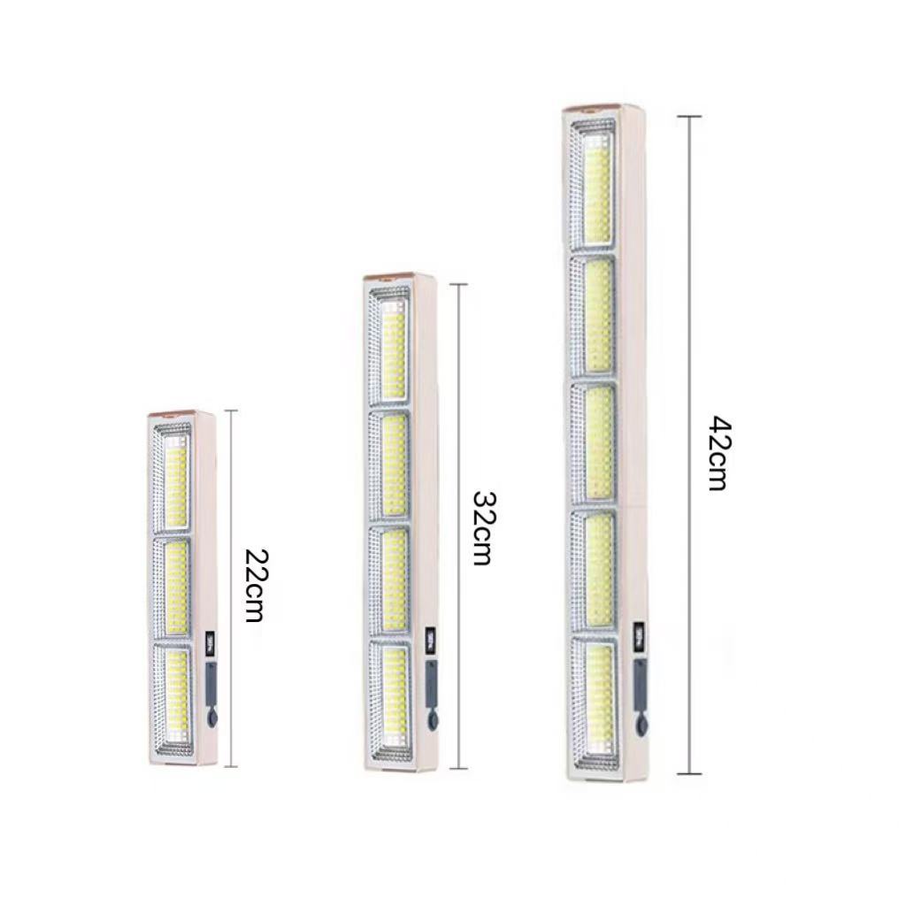 LED camping lamp with battery and emergency light function