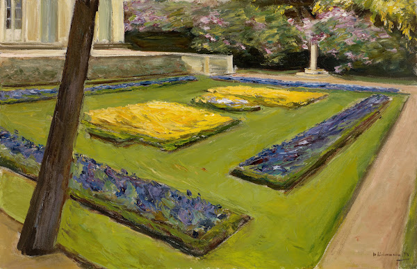 Terrace in the Garden near the Wannsee towards Northwest 1916