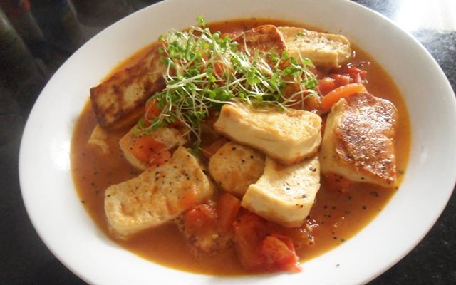 Đậu Hũ Trắng Sốt Cà Chua