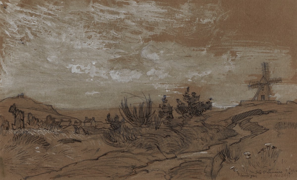 Carnet de dessins Pl21 1908