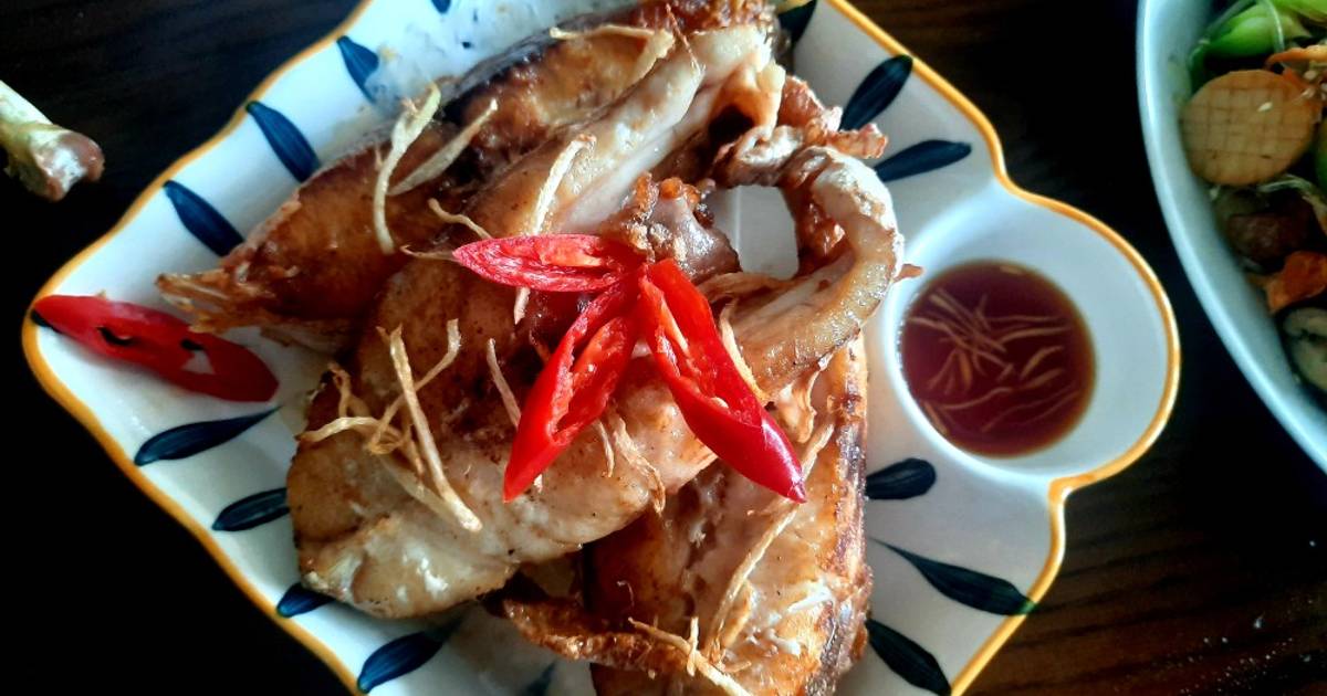Cá hồng rán