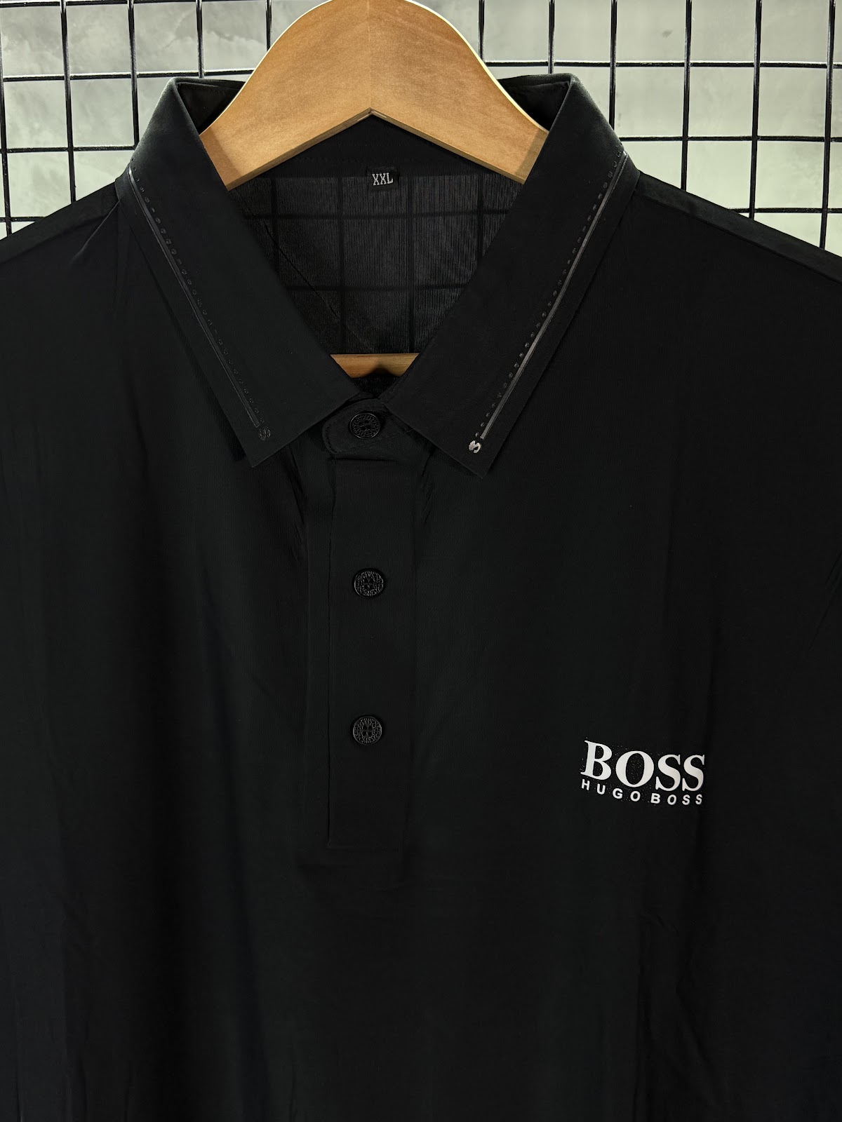 Camisa_HugoBoss_Preta_V3 - Imagem 2