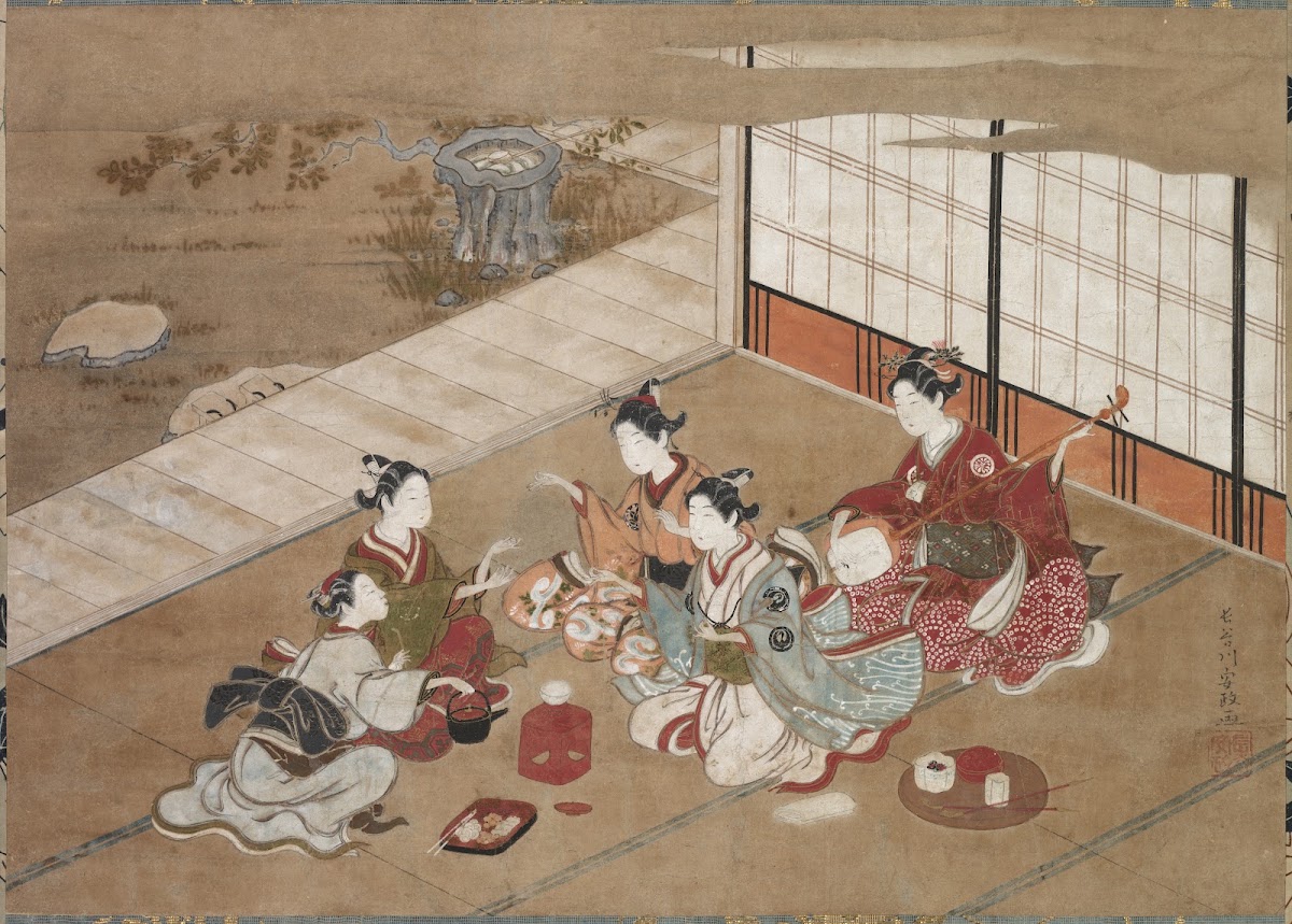 Playing The Hand Game C 1760