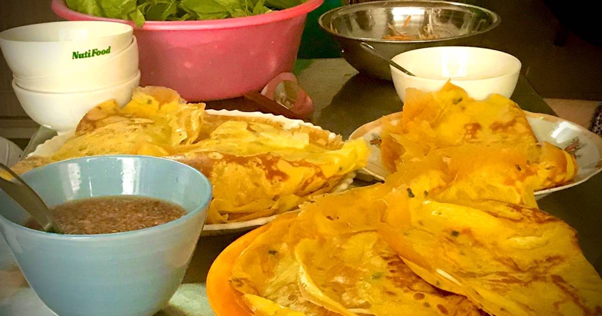 Bánh xèo tôm thịt