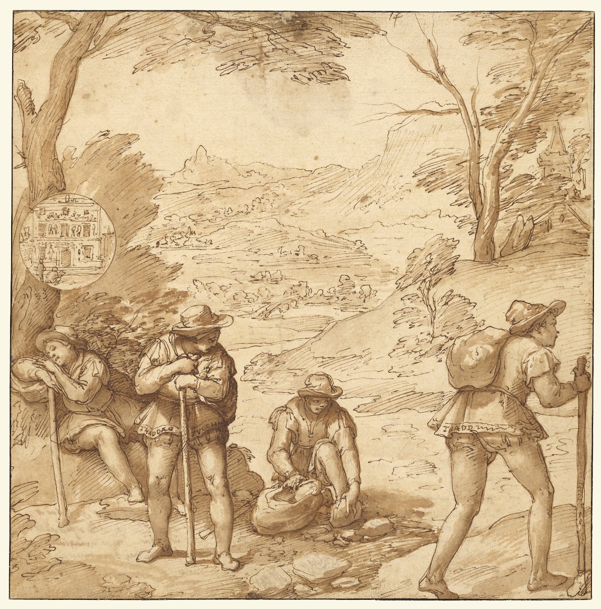 Taddeos Hallucination 1595